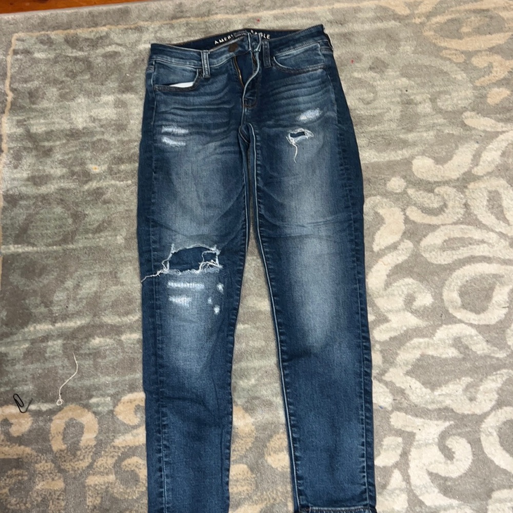 American Eagle skinny jeans, size 2S